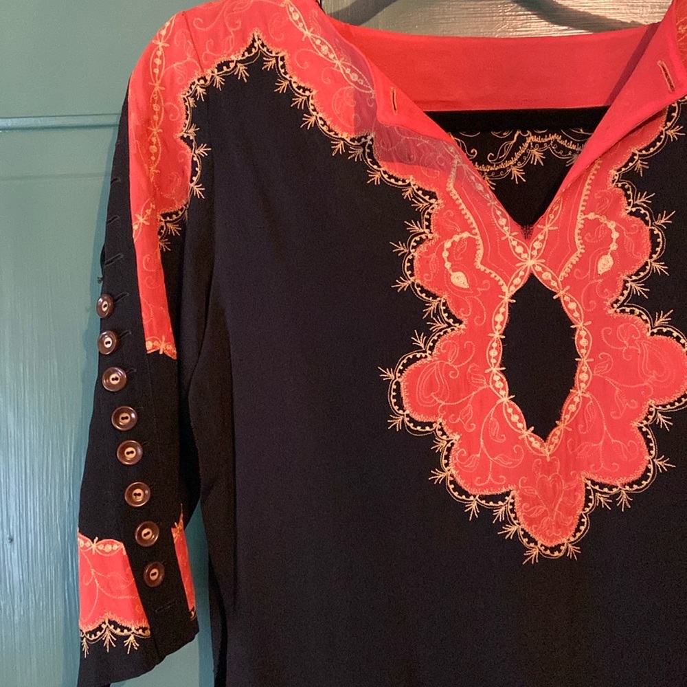 VINTAGE 1920s silk caftan